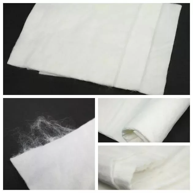 Matériau géosynthétique Tissu géotextile non tissé PET 0