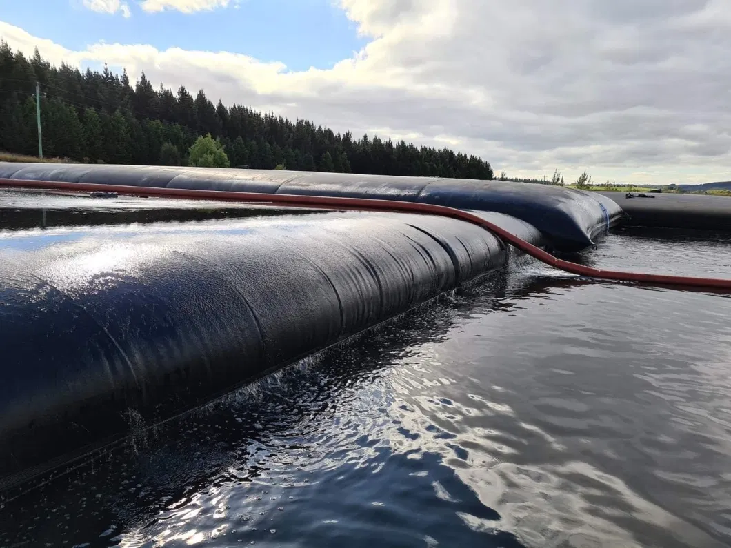 Sacs de déshydratation tissés Geotube pour la déshydratation des boues 0
