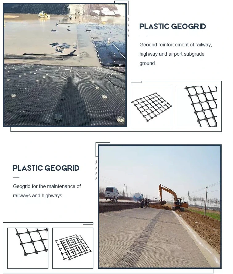 HDPE uniaxial biaxiale de haute qualité pp des prix de Geogrid