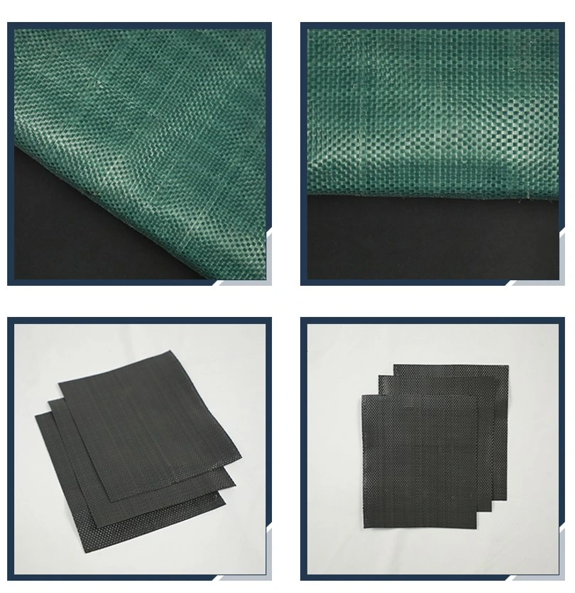 Géotextile tissé par pp certifié de stabilisation de textile tissé pour le renfort de sol