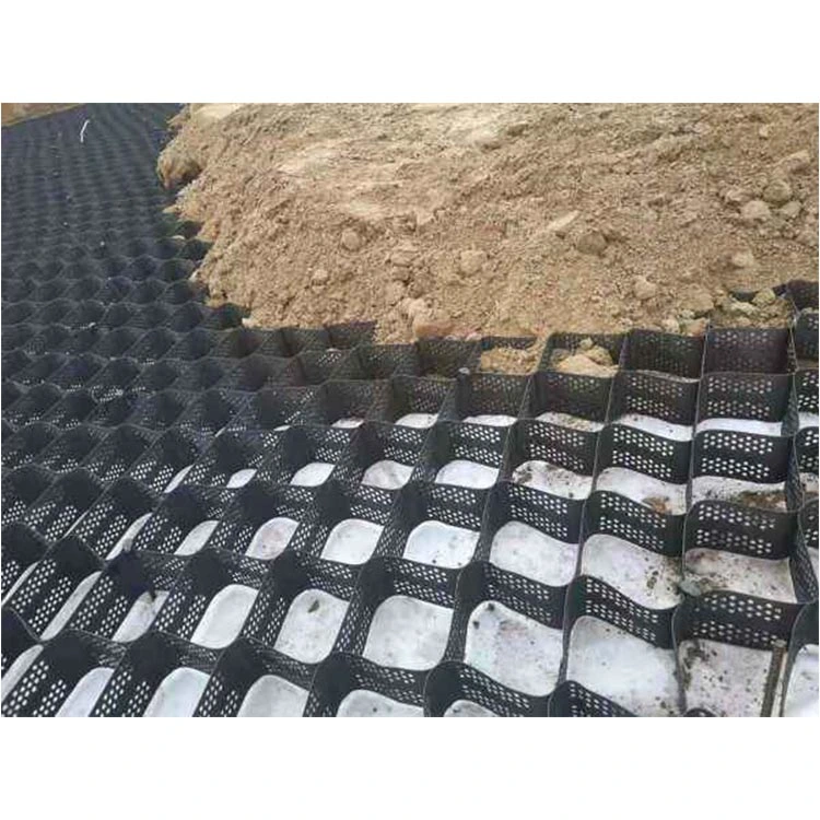 Celle géo en plastique HDPE 100-445 pour la stabilité du gravier 0