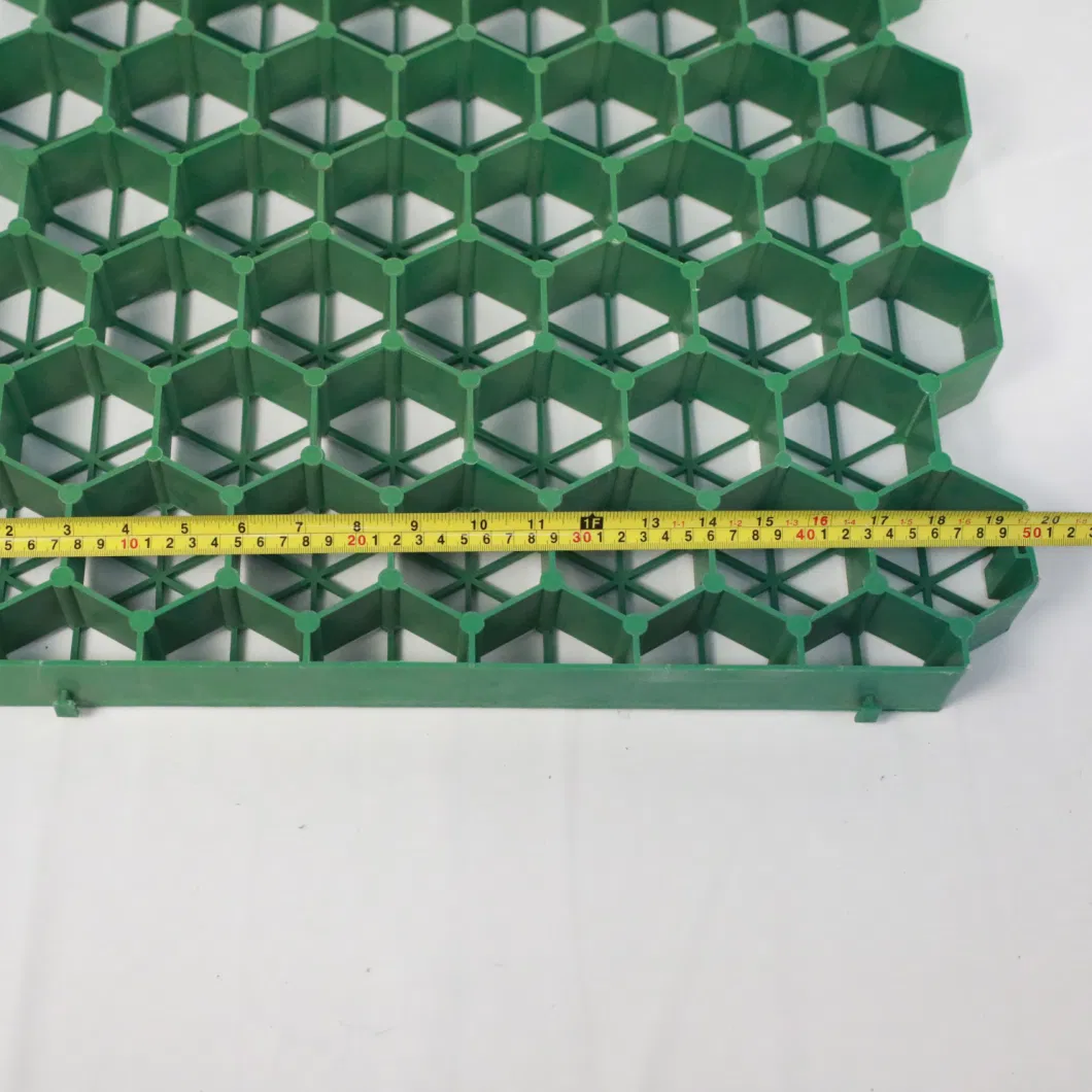 Parking Used Gravel Grass Grid HDPE Grass Paver Grid de route à roues 4