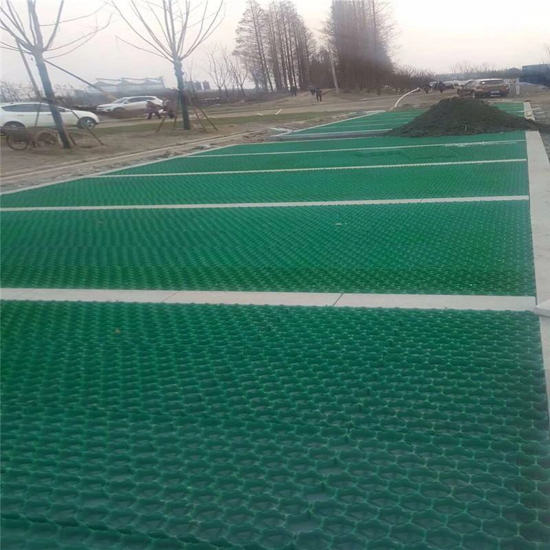 Parking Used Gravel Grass Grid HDPE Grass Paver Grid de route à roues 5