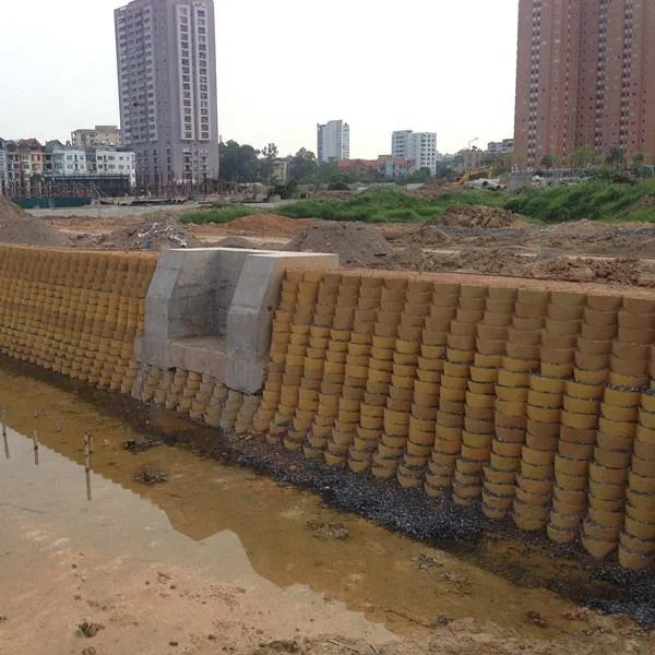 Réseau de terre en géocellule en plastique HDPE résistant à la corrosion utilisé dans la construction routière 6