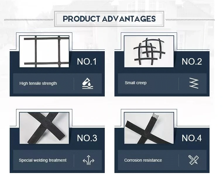 Réseau géographique en acier plastique pour la surface de gravier stabilisée et le réseau de renforcement 2