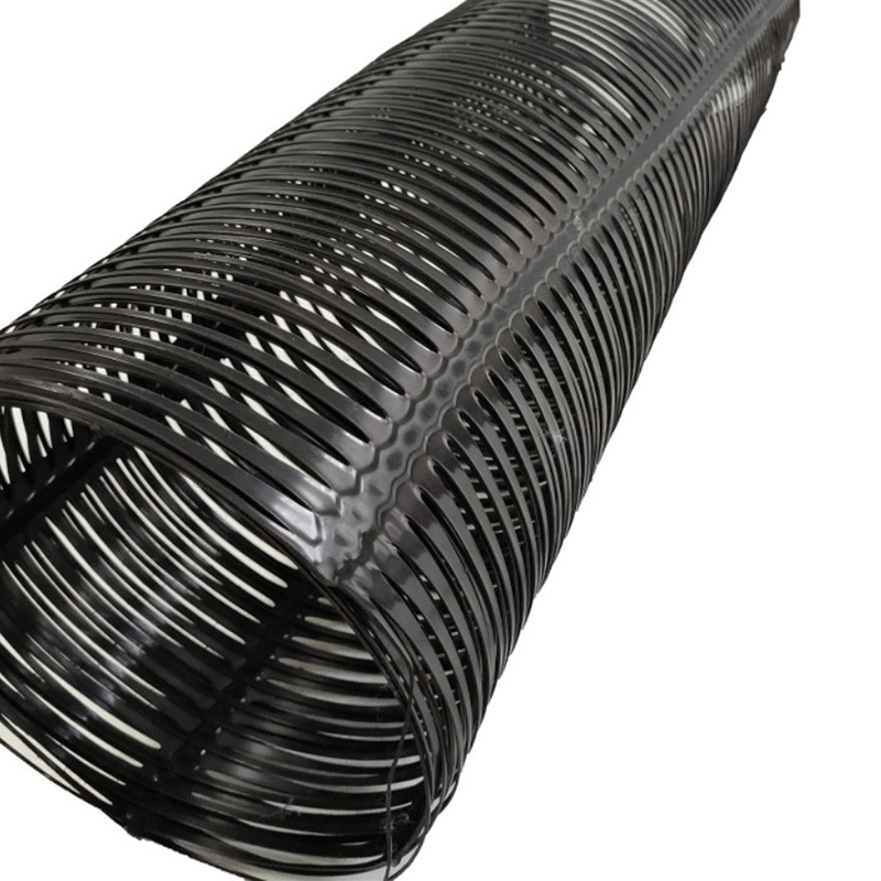 Polypropylène PP uniaxial géogrid à haute résistance pour murs de soutènement 0