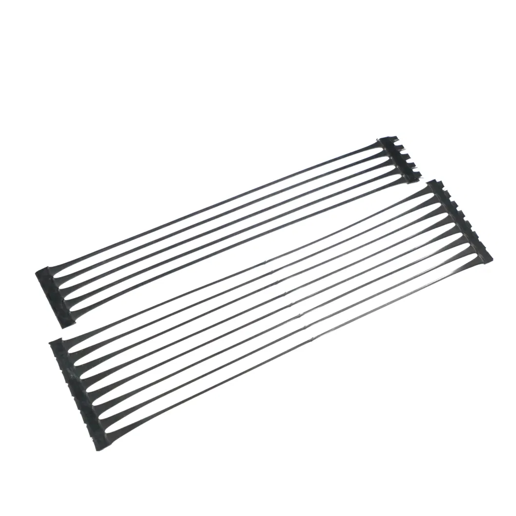 Polypropylène PP uniaxial géogrid à haute résistance pour murs de soutènement 2