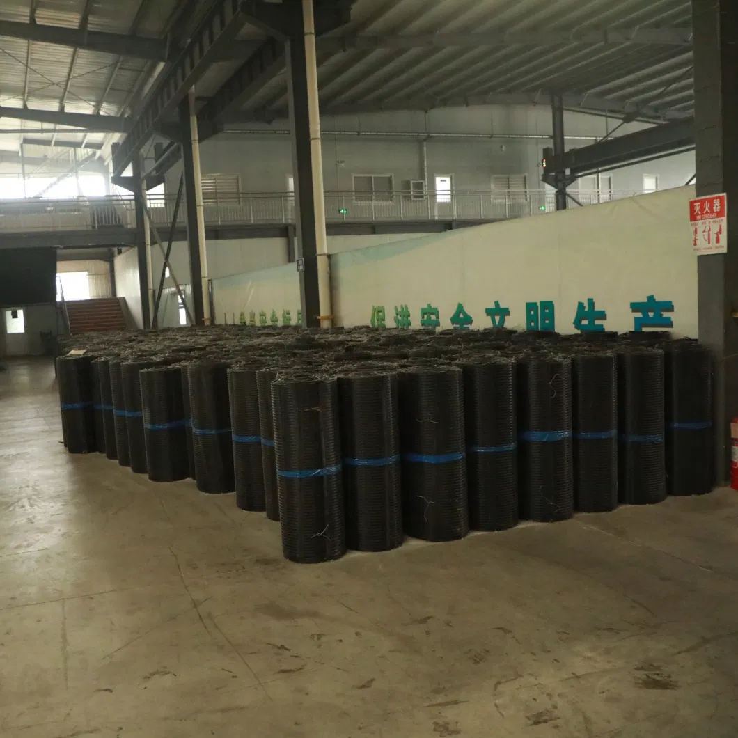 Géogrid composite en fibre de verre biaxial avec géotextile non tissé pour le renforcement du sol/matériau de construction routière 12