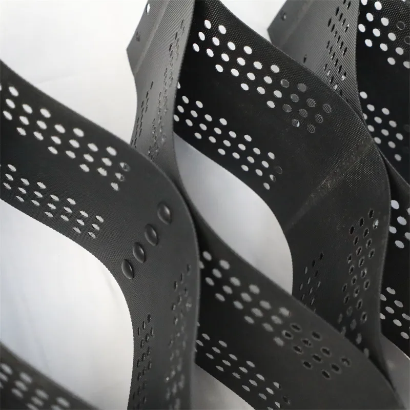 High Honeycomb Black HDPE Geocell Reinforcement Driveway Pour la route Gravier stabilisateur de grille Réservoir de rempart 2