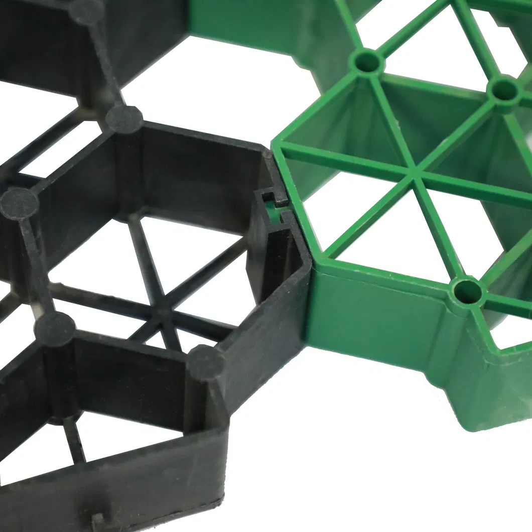 Pavées en plastique pour gazon HDPE Pavées en plastique pour gazon en gravier dans le jardin de stationnement 5