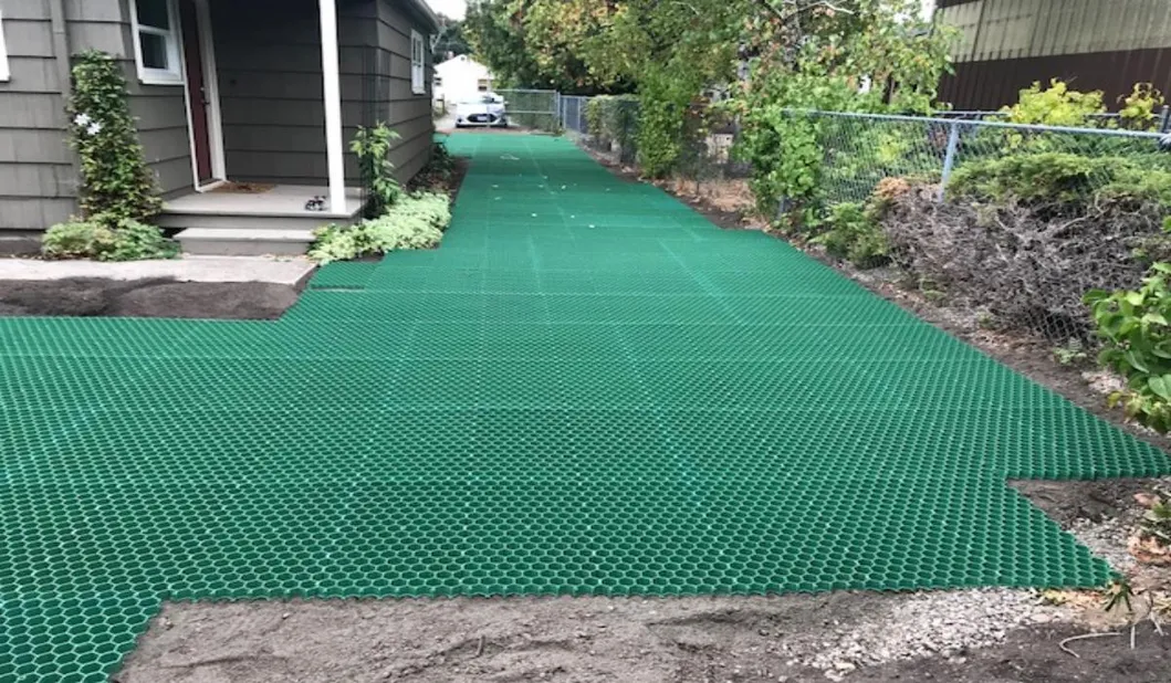 Dalles de pavage perméables pour pelouse, gravier, grille de plantation d'herbe, moule pour allée, approvisionnement d'usine 9