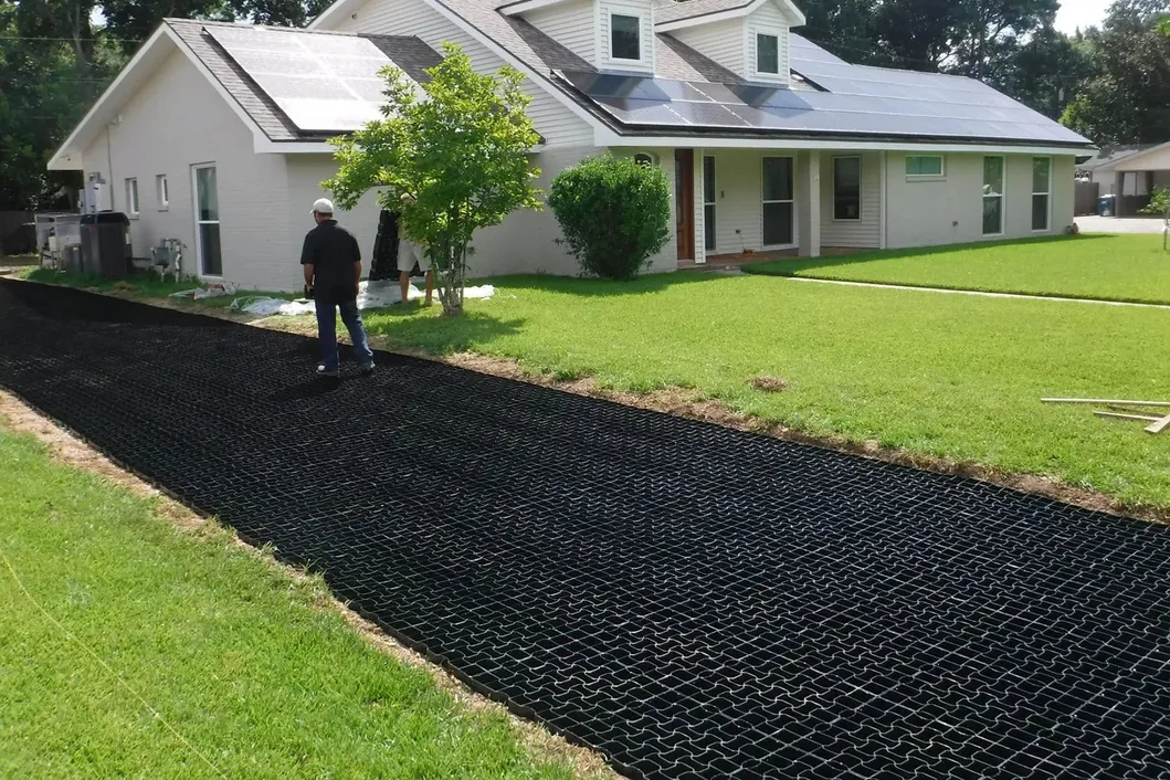 Dalles de pavage perméables pour pelouse, gravier, grille de plantation d'herbe, moule pour allée, approvisionnement d'usine 11