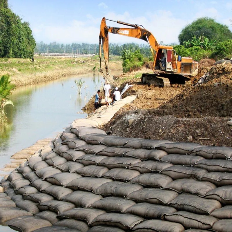 Heavy Duty Geotextile Geobag Designed For Slope Protection And Riverbank Stabilization Shoreline Protection And Environmental Safety Measures 6