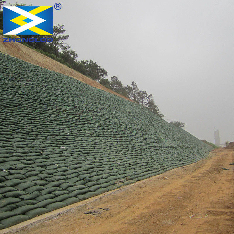 filtre non-tissé de Geobag de géotextile de 1050x700cm pour la protection de pente