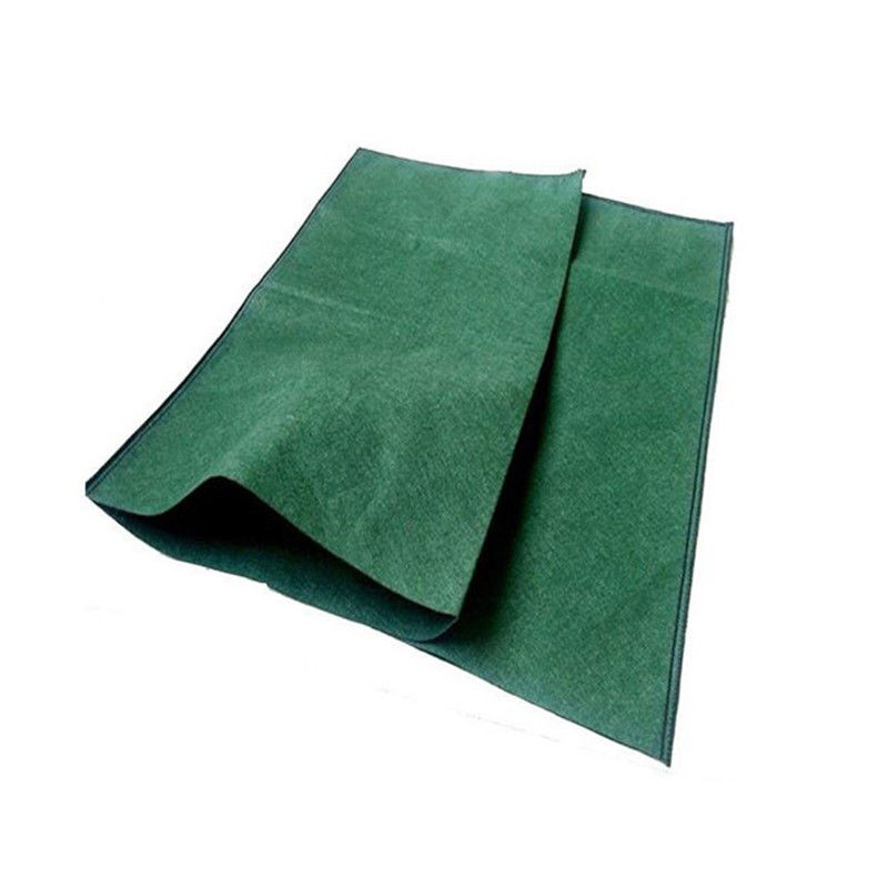 Sacs non tissés blancs de tissu de géotextile de Geobag de géotextile de 100% pp pour la berge
