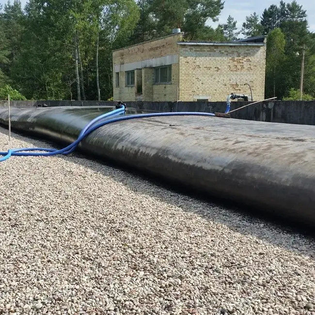 540g Geotube tissé par pp met en sac le filtre de géotextile pour l'asséchage de boue d'eaux usées