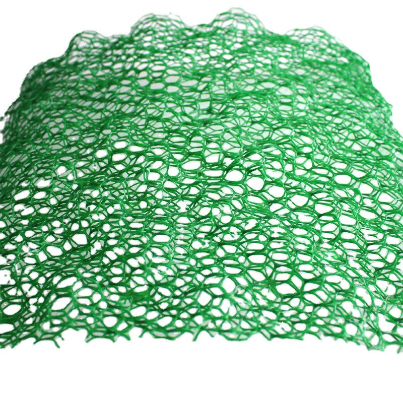 Trois couches de 3D en plastique ont renforcé le drainage Mat For Slope Erosion Control de Geomat