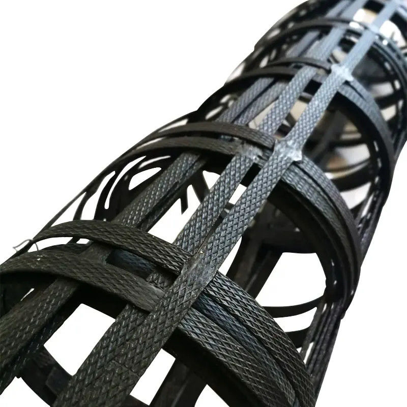 Produits intégraux biaxiales de soudure de Geogrid Geogrid de géotextile composé en plastique en acier