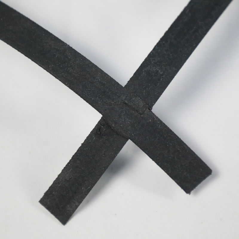 Geogrid de soudure en plastique en acier pour le sous-grade en plastique en acier de Geogrid de revêtement de la chaussée a renforcé Geogrids bidirectionnel