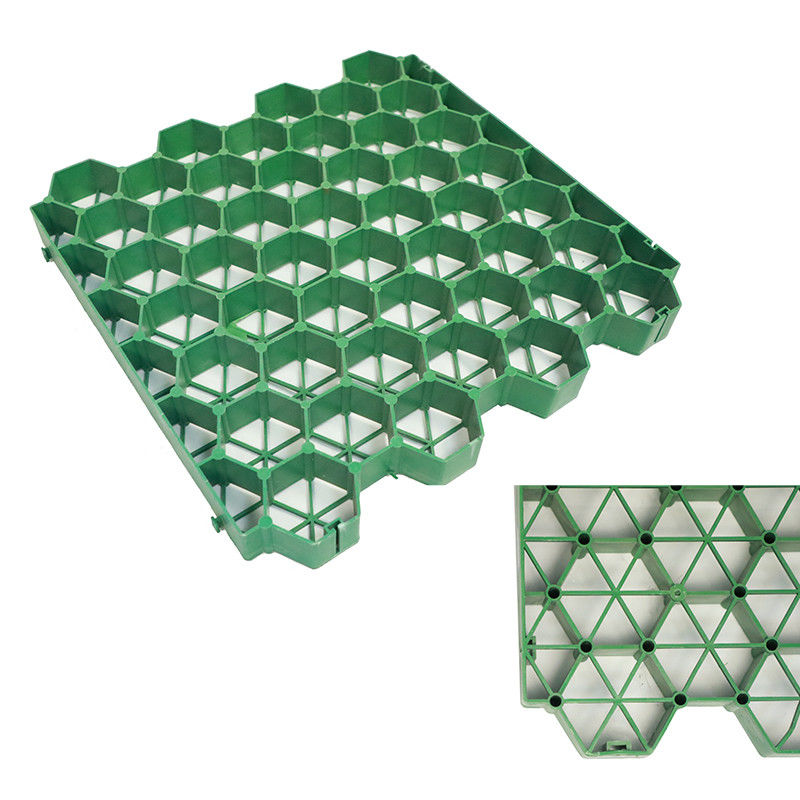 Stabilisateur en plastique de gravier de grille d'herbe de nid d'abeilles extérieur de HDPE pour le jardin de parking