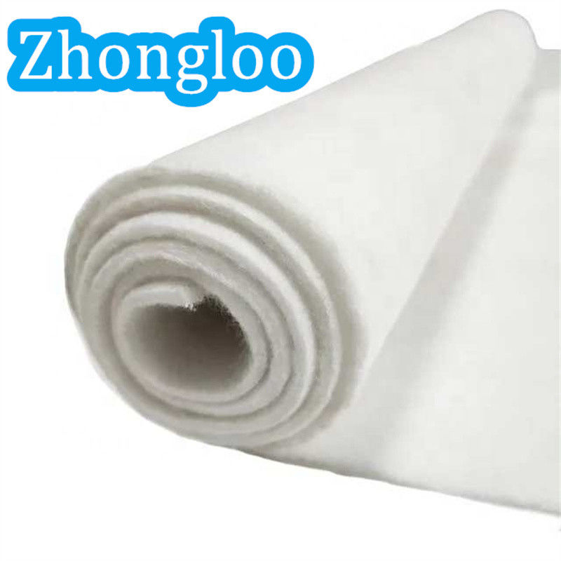 Tapis non-tissé de tissu de filtre de feutre de géotextile de Spunbond de polyester