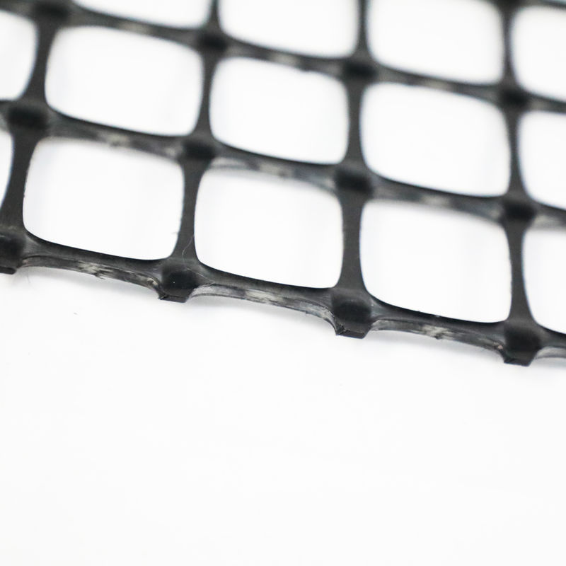 Bout droit biaxiale de produits de terrassement Geogrid en plastique pour le renfort