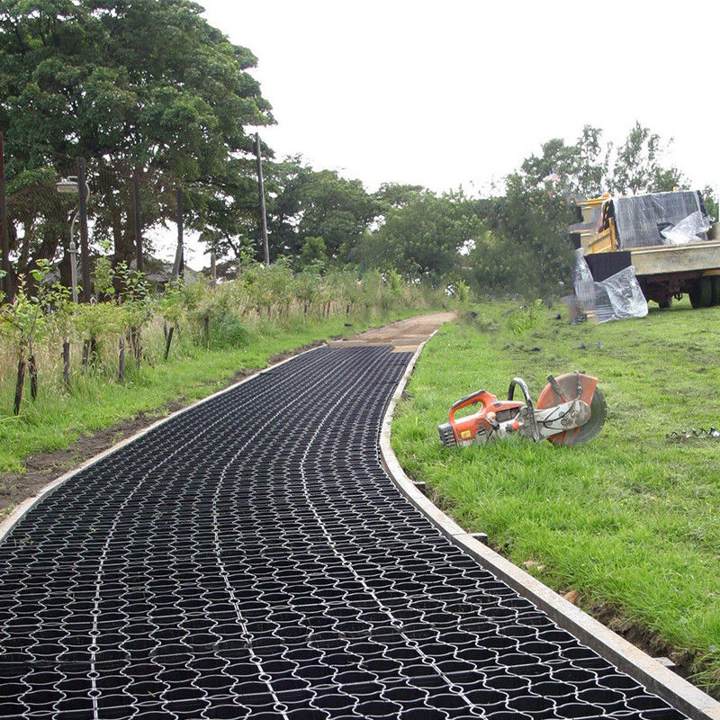 Construction routière Grille de gravier, tapis de grille d'herbe pour le parking de grille de revêtement de la route