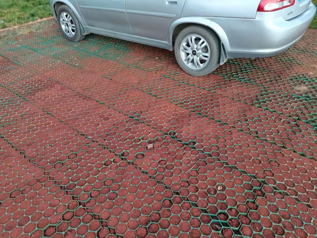Construction routière Grille de gravier, tapis de grille d'herbe pour le parking de grille de revêtement de la route