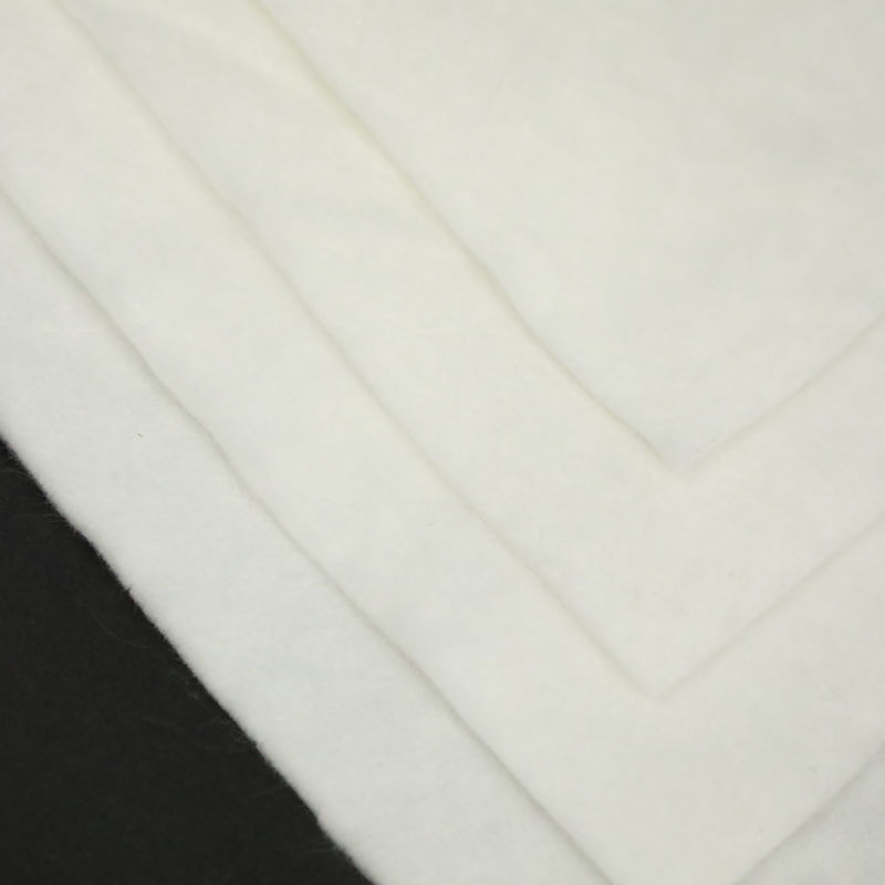 Fabrique PP Longues ou courtes fibres non tissées perforées à l'aiguille Polyester géotextile non tissé géotextile pour revêtement routier