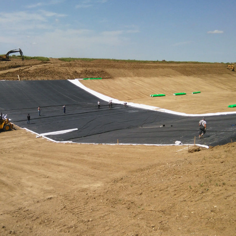 Géomembrane HDPE/LDPE 1,0 mm/1,5 mm/2,0 mm Pour étanchéité / revêtement d'étang de poisson / décharge / lac artificiel / mine / barrage / revêtement de piscine