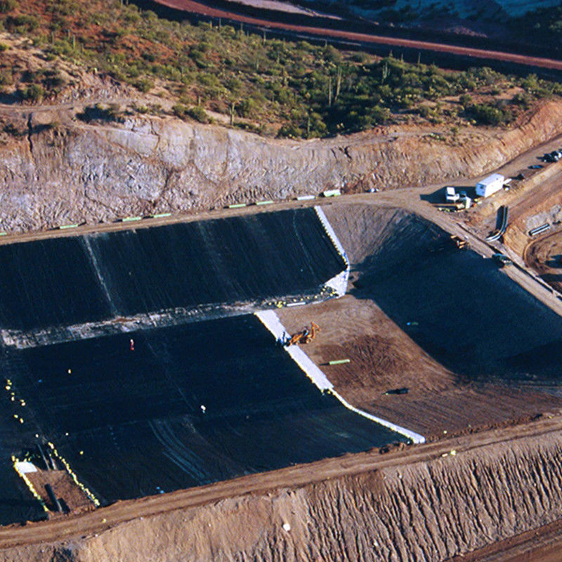 Géomembrane HDPE/LDPE 1,0 mm/1,5 mm/2,0 mm Pour étanchéité / revêtement d'étang de poisson / décharge / lac artificiel / mine / barrage / revêtement de piscine