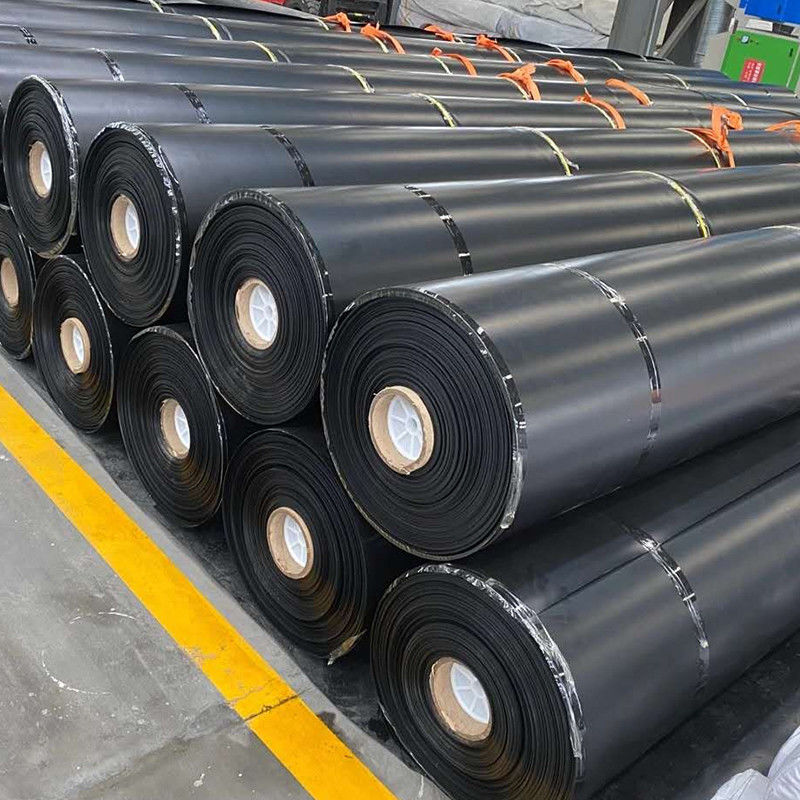 Géomembrane 100% vierge ASTM anti-filtrage imperméable à l'eau HDPE LDPE LLDPE Pour l'exploitation minière des décharges