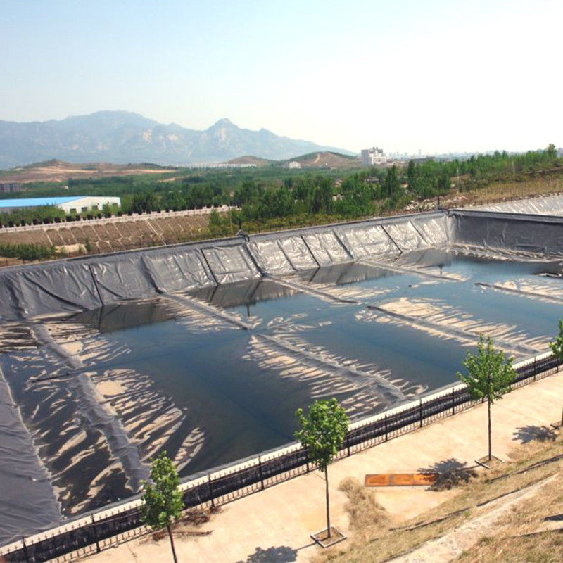 Géomembrane 100% vierge ASTM anti-filtrage imperméable à l'eau HDPE LDPE LLDPE Pour l'exploitation minière des décharges