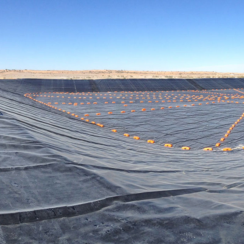 Géomembrane 100% vierge ASTM anti-filtrage imperméable à l'eau HDPE LDPE LLDPE Pour l'exploitation minière des décharges