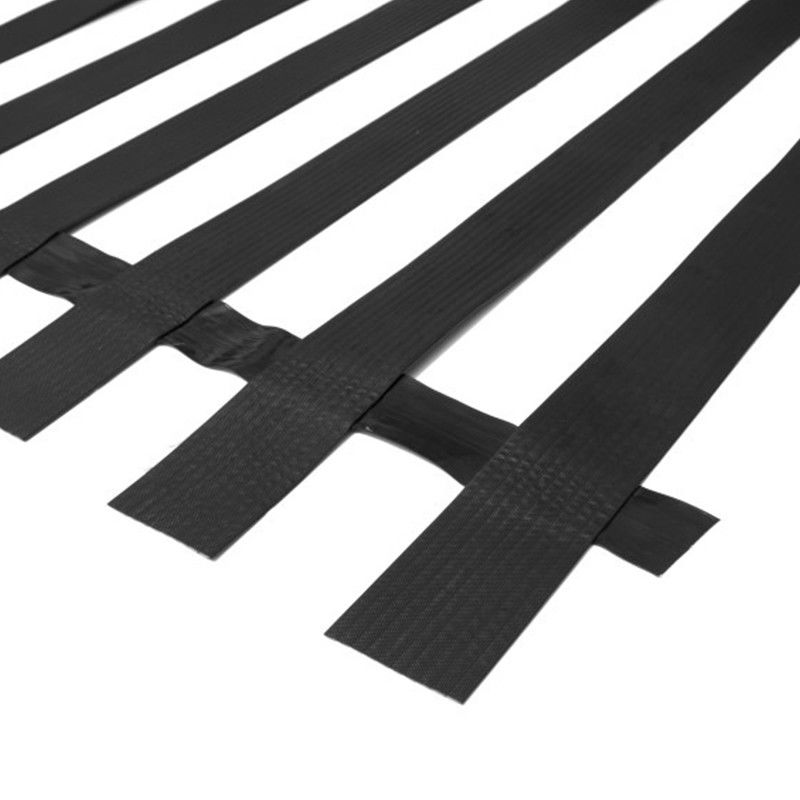 Géogrides en plastique renforcées de fibres de haute résistance Polyester Bixial Géogrides en fibres de plastique Géogrides pour la construction routière