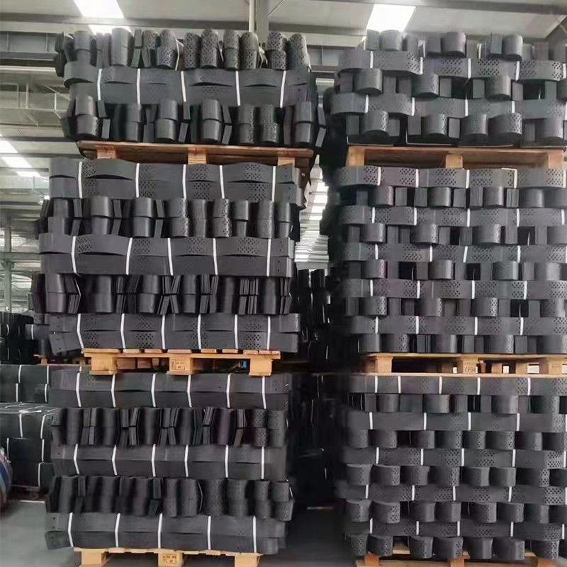 Système de confinement à haute cellule texturé Honeycomb Geocell HDPE Pour la route Fondation Protection des pentes Parking Parking