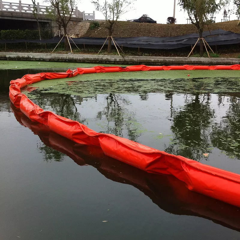 Rideau de limon flottant aquatique perméable pour les environnements aquatiques Rideau de limon flottant en PVC écologique