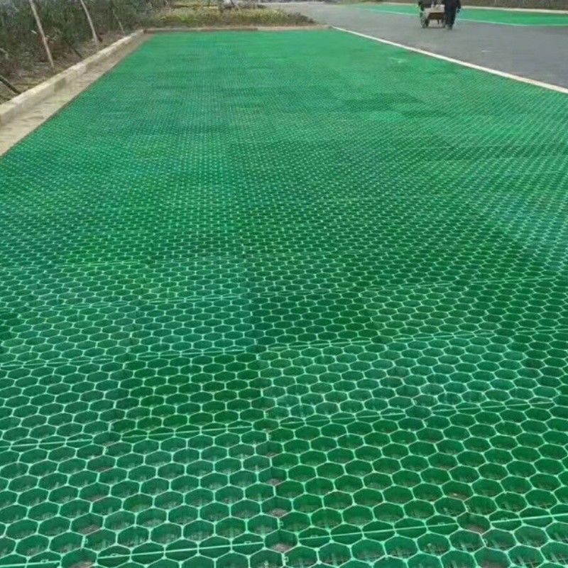 Pavées à gazon perméables à grille de gravier à grande capacité Pavées à gazon à grille en plastique HDPE pour allée