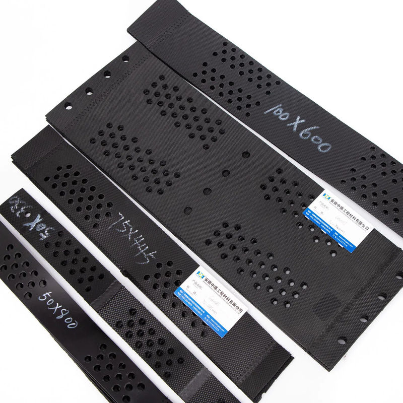 250 mm 75 mm 100 mm 150 mm Hdpe géocelle haute texture HDPE grille de gravier en rayon de miel en plastique géocelle prix direct d'usine