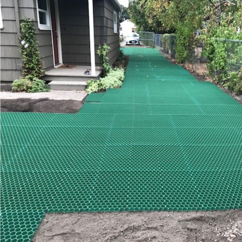 Réseau d'herbe en plastique pour pavé de gazon, grille de pavé de gravier, grille d'allée, grille pour grille de gazon