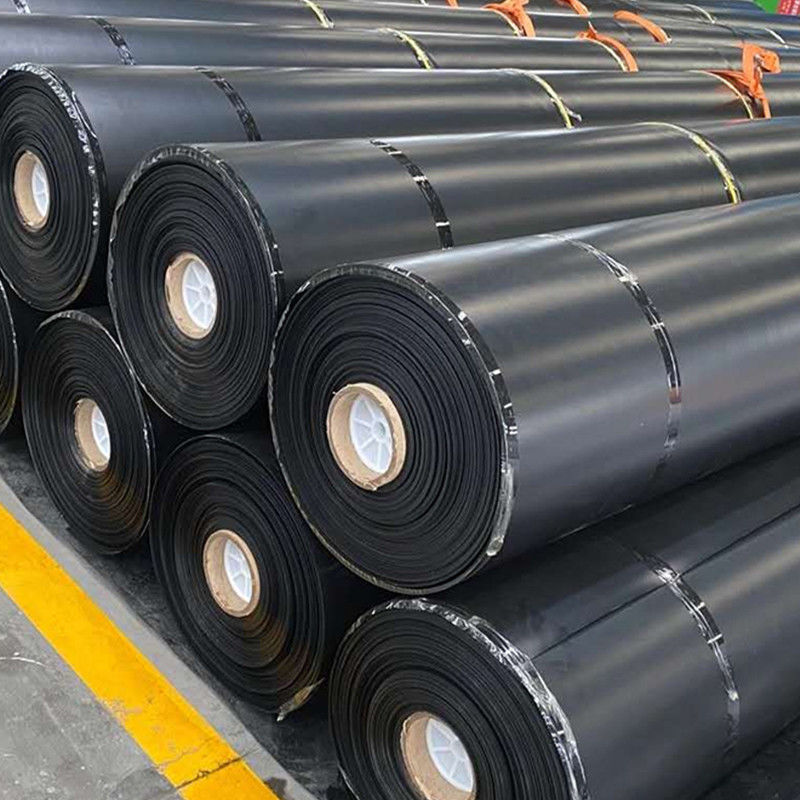 0.75mm 1mm anti-filtrage à l'épreuve des fuites HDPE lisse géomembrane étang liner pour l'élimination des résidus