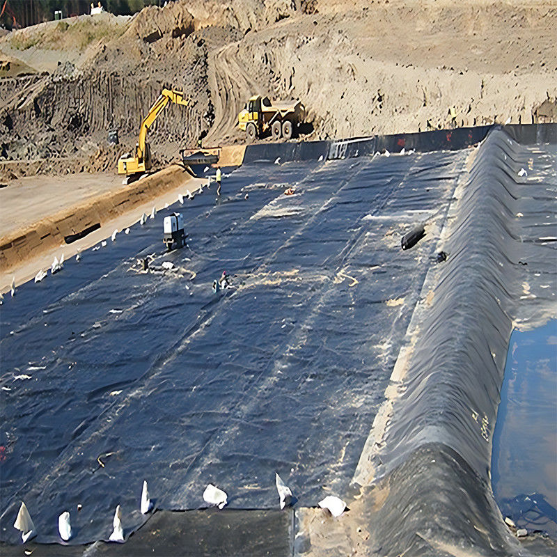 L'évier de l'étang en géomembrane HDPE d'épaisseur de 1,0 mm avec un matériau vierge à 100% pour le canal d'eau