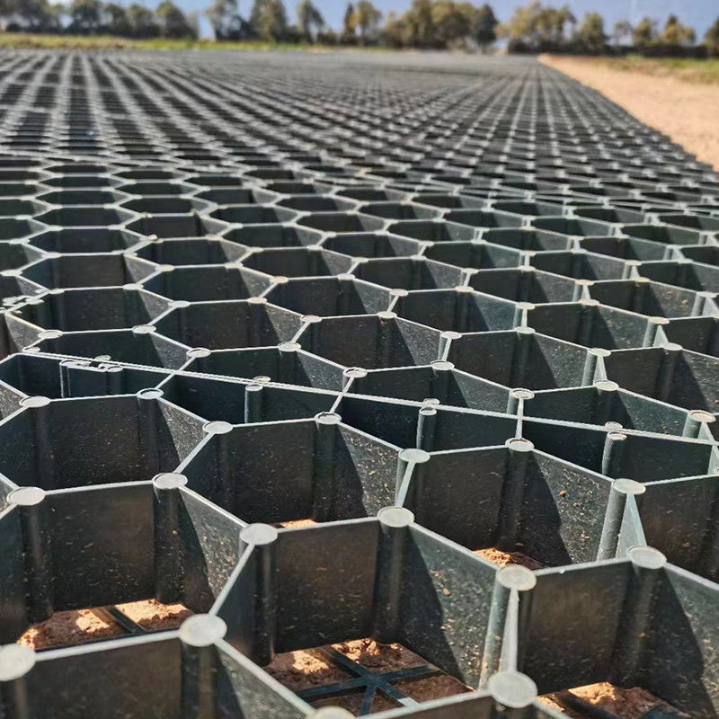 38 mm/48 mm/68 mm Réseau d'herbe en plastique Tapis de protection de l'herbe en HDPE Pavers Réseau pour le système de renforcement du sol