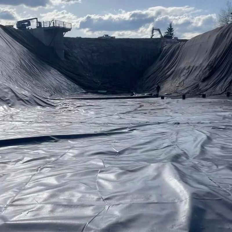 Liner en polyéthylène haute définition HDPE Style de conception industrielle pour les étangs d'élevage de poissons et de crevettes