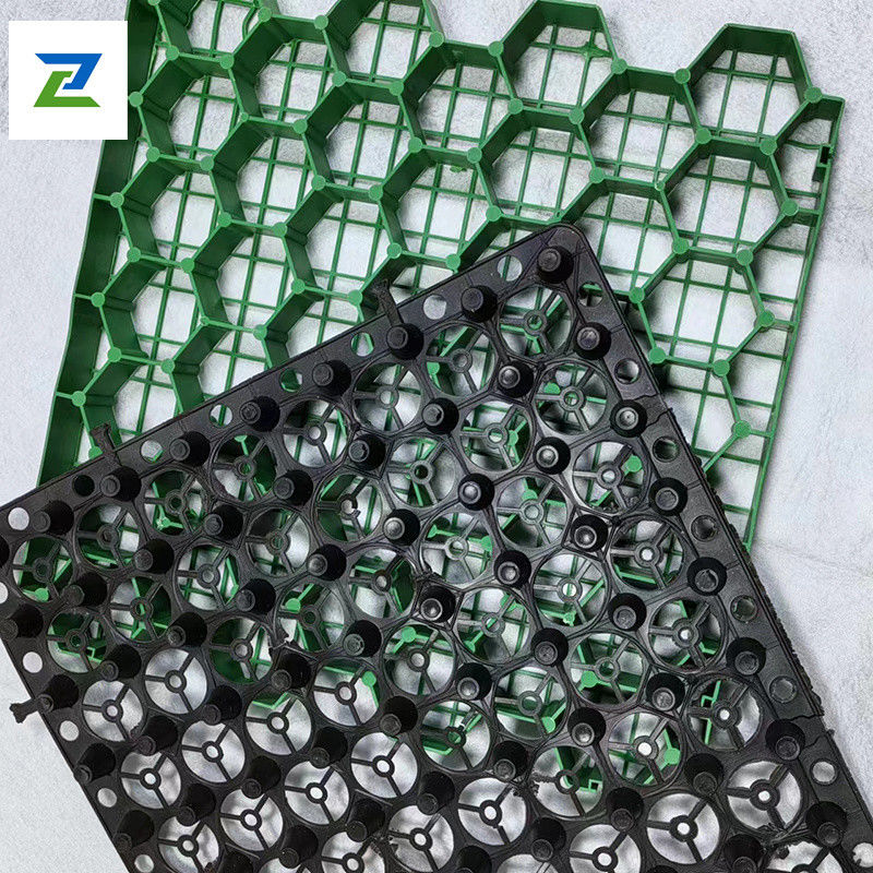Pavé en grille d'herbe HDPE durable et écologique pour allées, renforcement de pelouse, aménagement paysager de jardin et stabilisation de gravier de parking