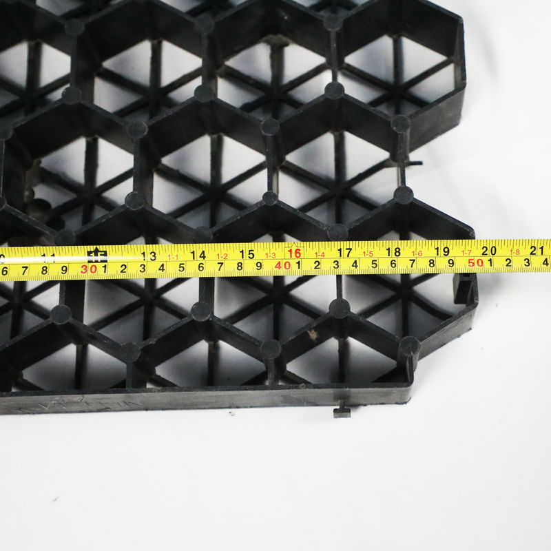 Grille en plastique pour gazon pour parking, issue de secours, pavés en PEHD, géogrille pour aménagement paysager, géocellule de sol, grille de paddock pour gravier