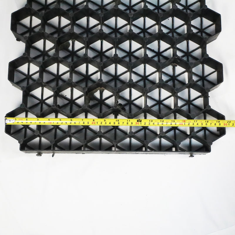 Grille en plastique pour gazon pour parking, issue de secours, pavés en PEHD, géogrille pour aménagement paysager, géocellule de sol, grille de paddock pour gravier