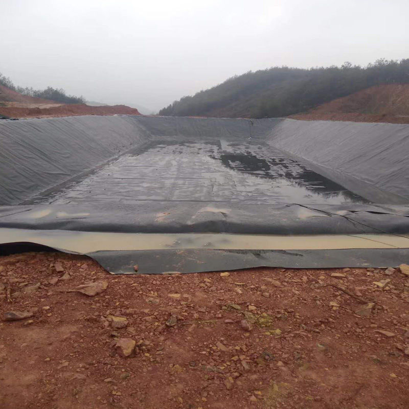 L'étagère de la géomembrane 0,5 mm 1 mm 1,5 mm 2 mm HDPE LDPE Lldpe PVC EVA L'étagère de la géomembrane