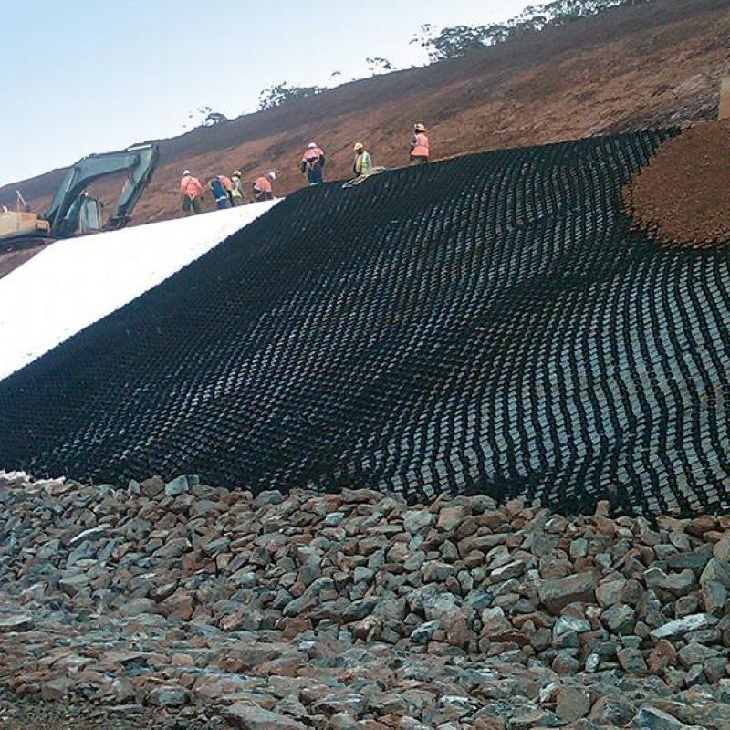 Géocellule en PEHD 50MM 100mm 150mm pour le contrôle de l'érosion des allées, stabilisateur de gravier, panneau de drainage de jardin, protection de talus de chaussée