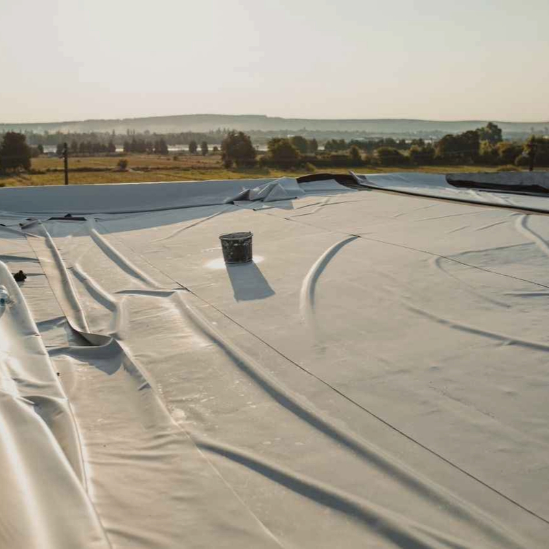 Liner de géomembrane en PEHD pour l'aquaculture, l'élevage de poissons, les étangs, les barrages, les piscines et les applications de confinement de l'eau